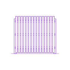 Buildings Fences Privacy Fence Semi Privacy Outline Svg Vector, Free Vectors File